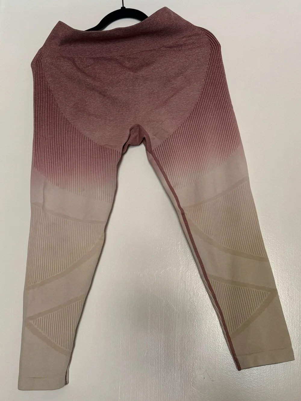 HALARA Ombre Seamless Leggings - Rose to Cream